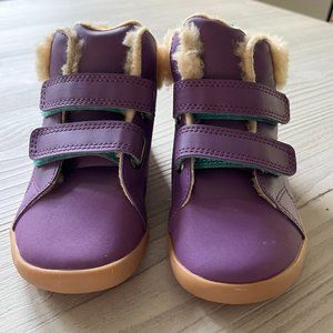 Ten Little Furry High Top Kids Sneakers in Purple (Size 10.5 Toddler Kids)